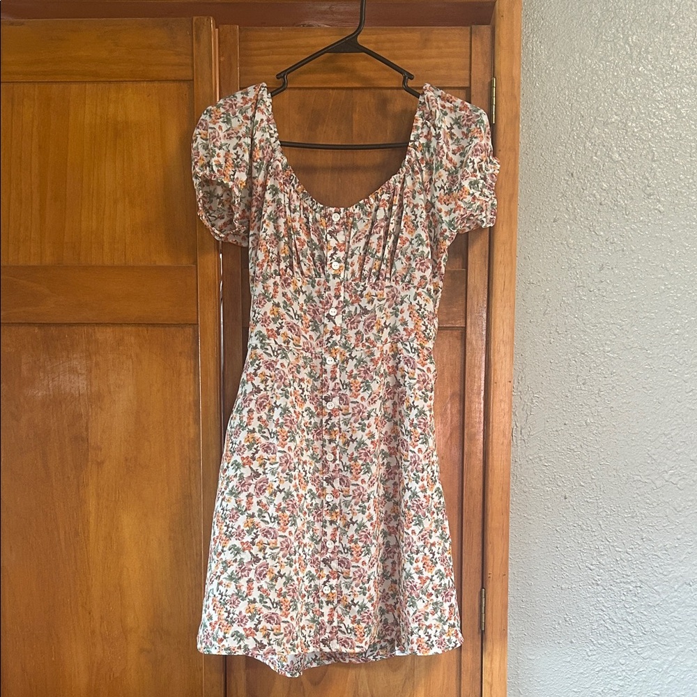 Trixxi Multicolor Floral Mini Dress